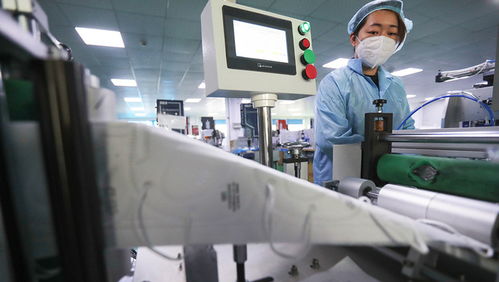 上海口罩商 机器24小时不停,日产4万5千只口罩全交政府
